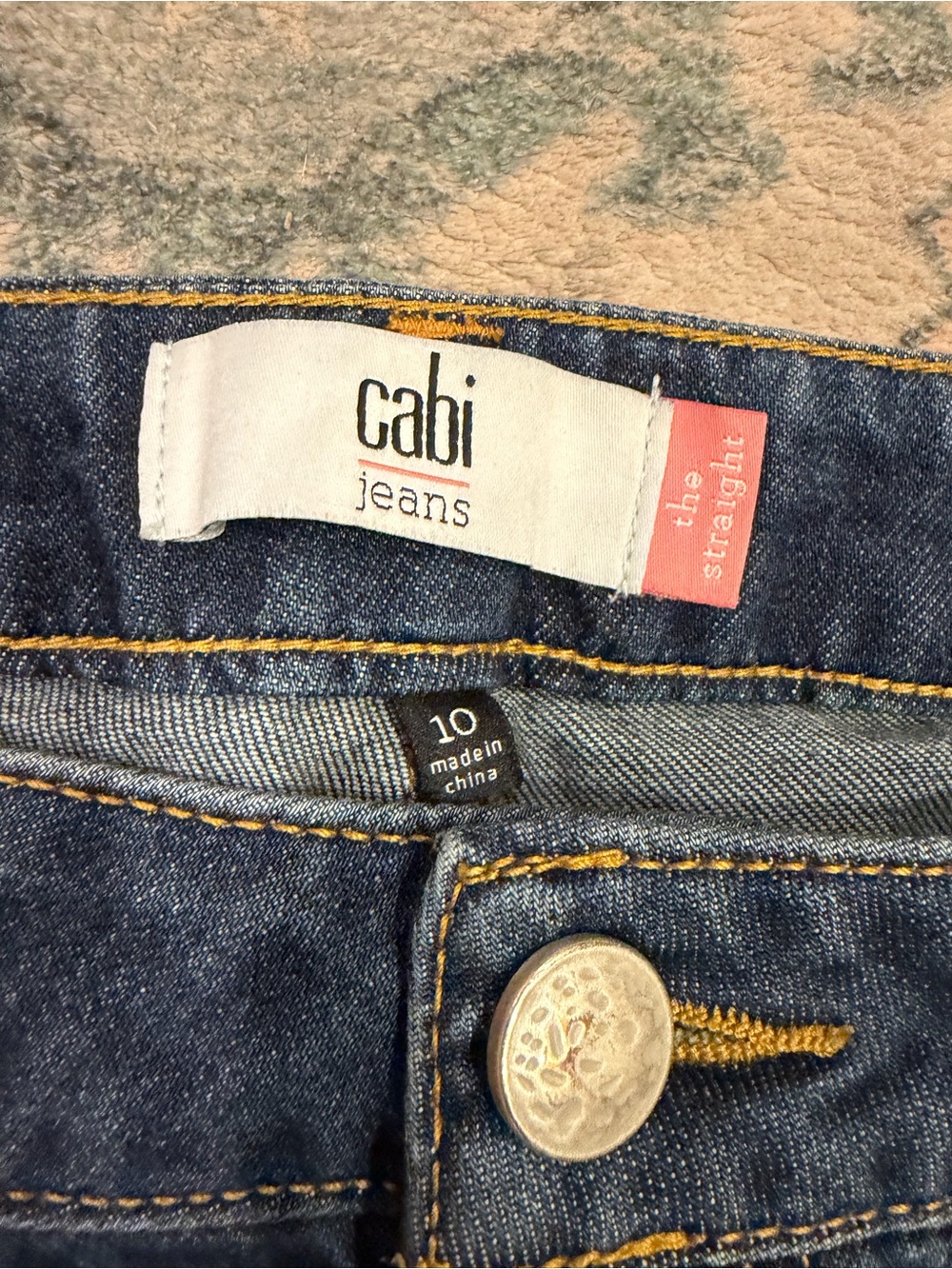 Cabi 5166 The Straight Jeans - Picture 7 of 8